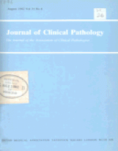 Journal of Clinical Pathology: 35 (8)