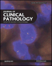 Journal of Clinical Pathology: 63 (12)