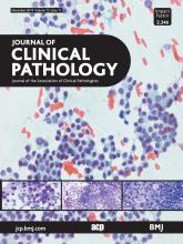 Journal of Clinical Pathology: 72 (11)